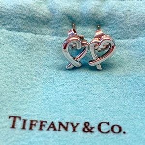 Authentic Tiffany Paloma Picasso heart earring